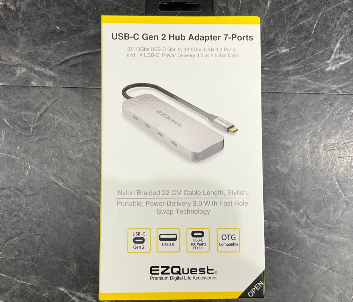 EZQuest 7 port USB-C Hub X40027  | 🇺🇸✨🇺🇸✨ BRAND NEW