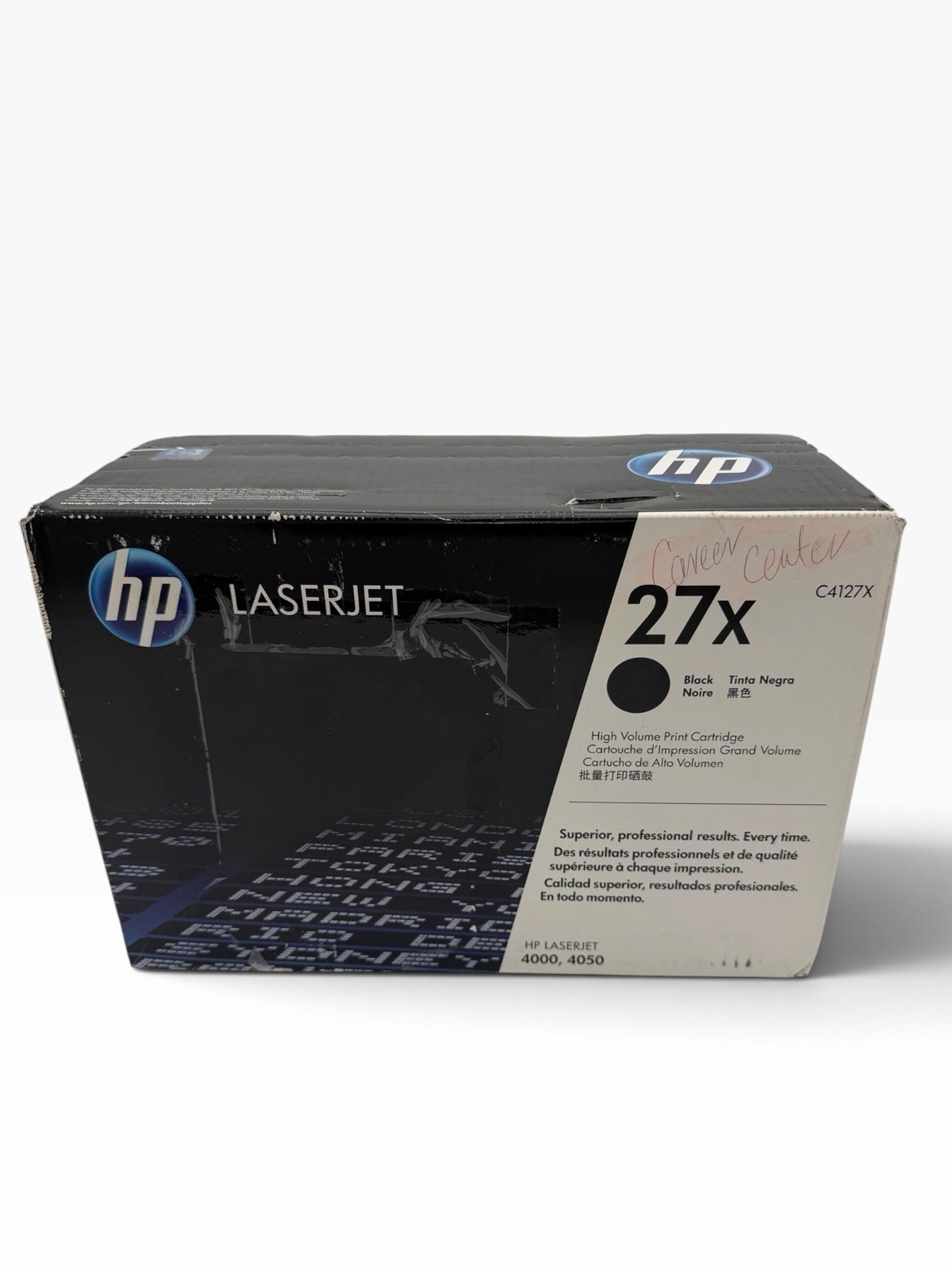  Genuine HP 27X C4127X OEM Black High Yield Toner Factory Sealed 4000 4050