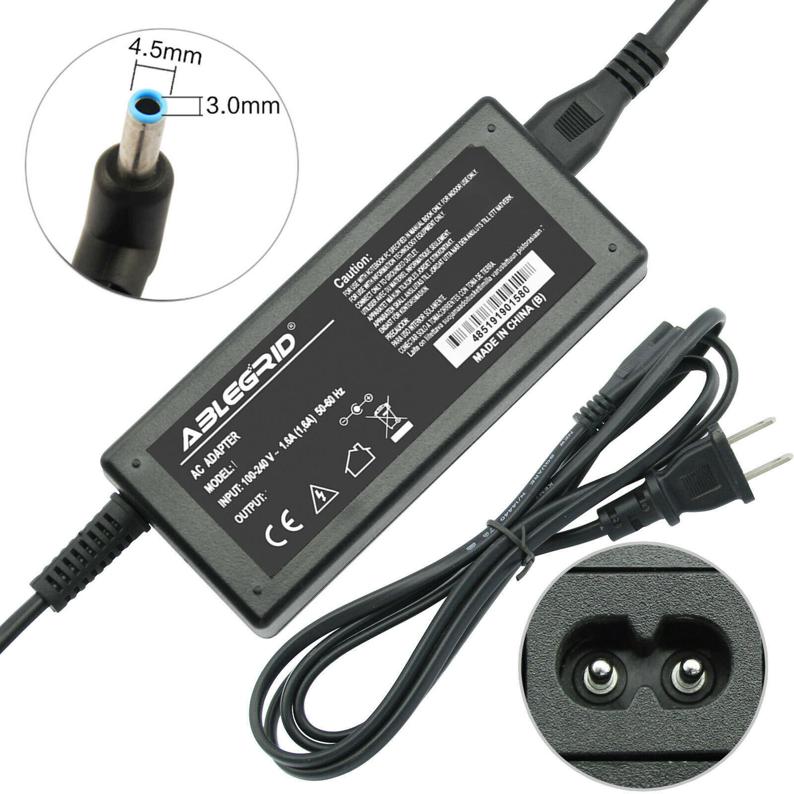 45W AC Adapter Charger Power For HP 845836-850 845611-001 TPN-LA03 PA-1450-56HA
