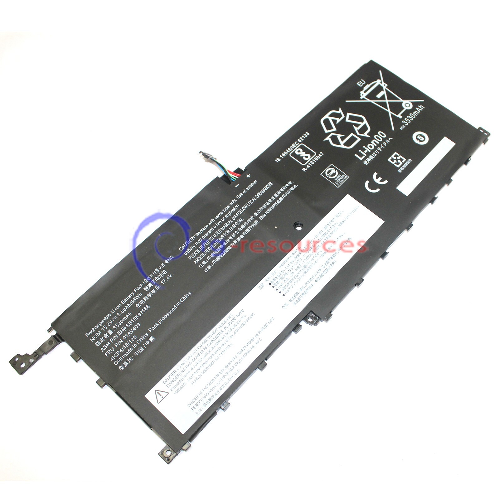New 00HW028 00HW029 01AV438 56Wh Battery for Lenovo ThinkPad X1 Yoga Carbon 4TH