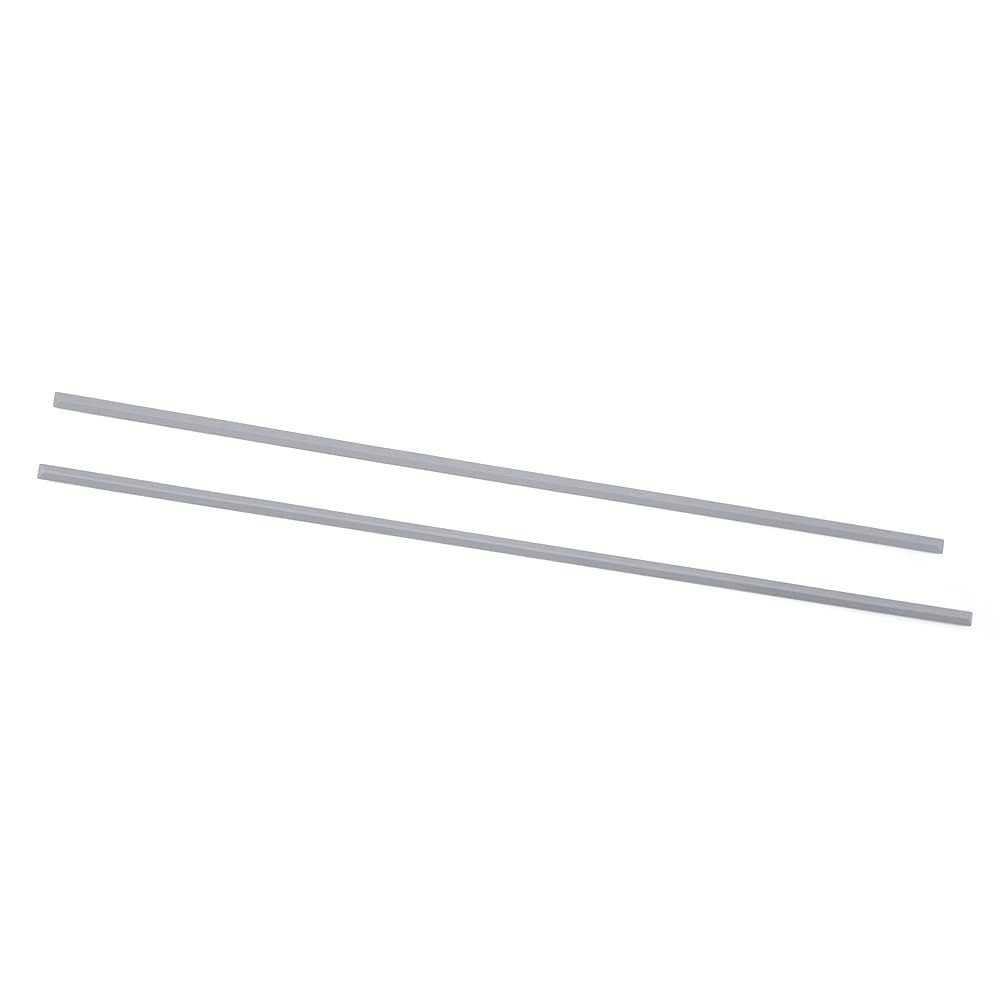 2PCS Non-Skid Rubber Feet Strips for Laptops - Replacement Bumpers Gray 840 845