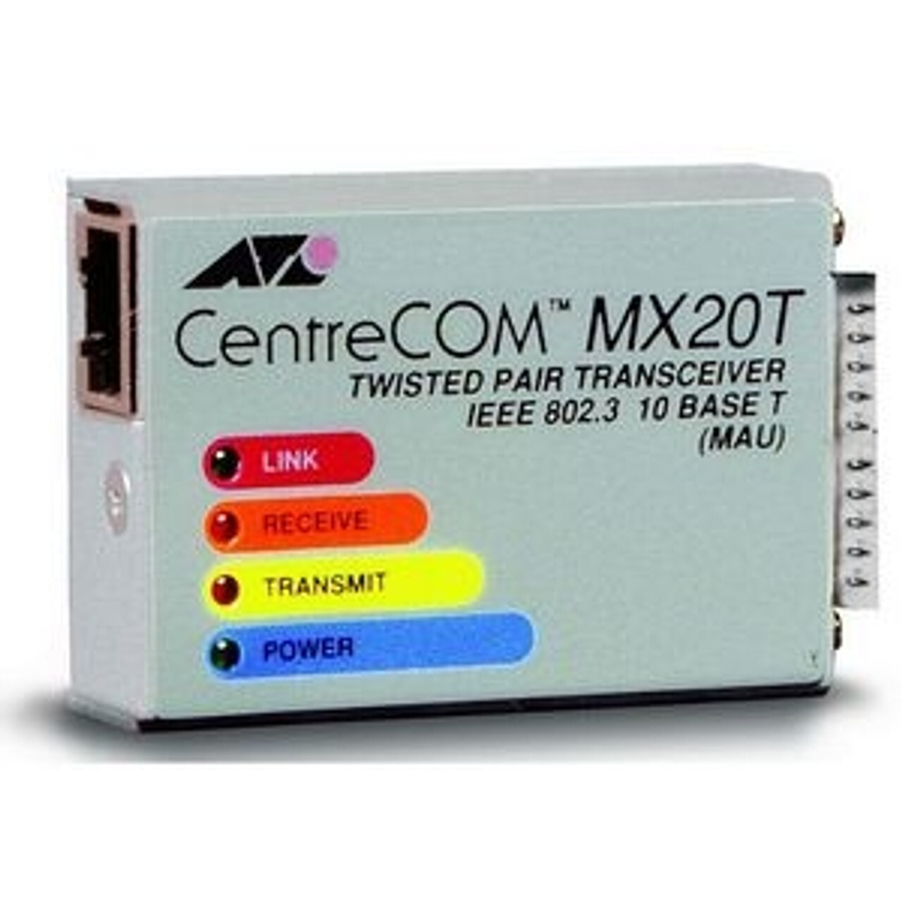 Allied Telesis / CentreCOM AT-MX20T Twisted Pair Transceiver