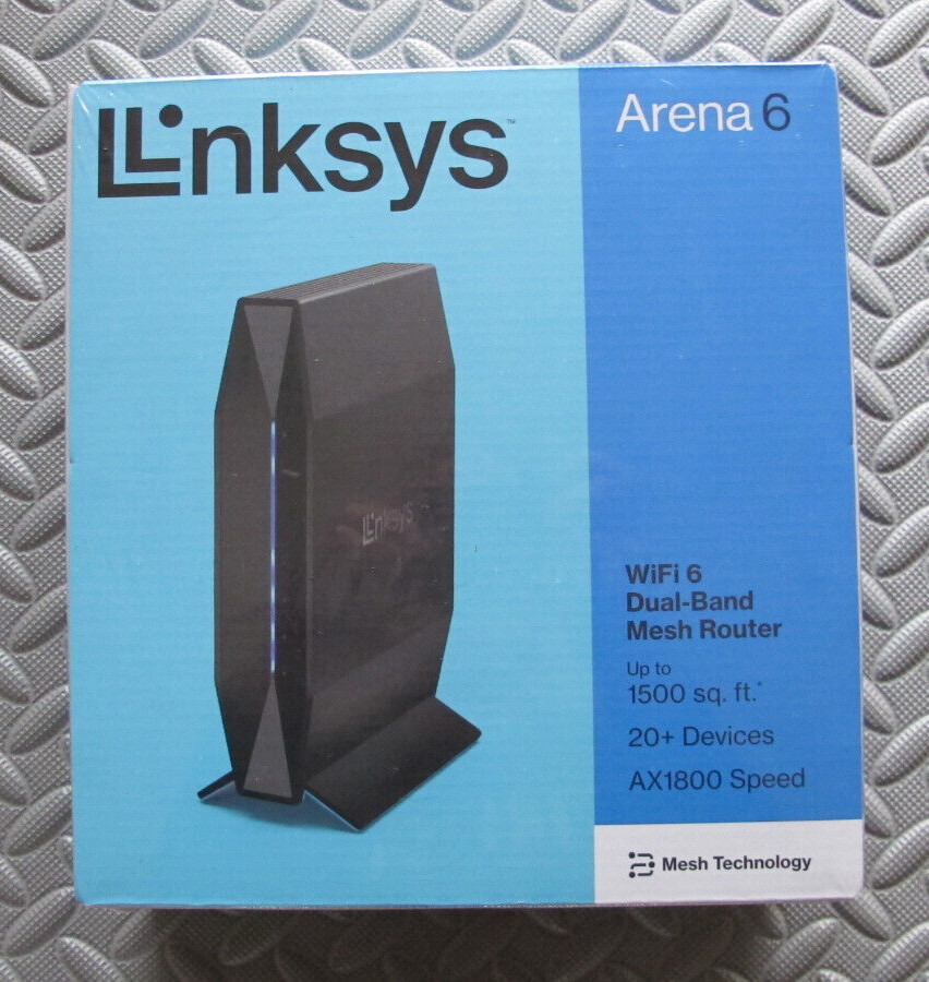 Linksys Dual-Band AX1800 WiFi 6 Router E7350