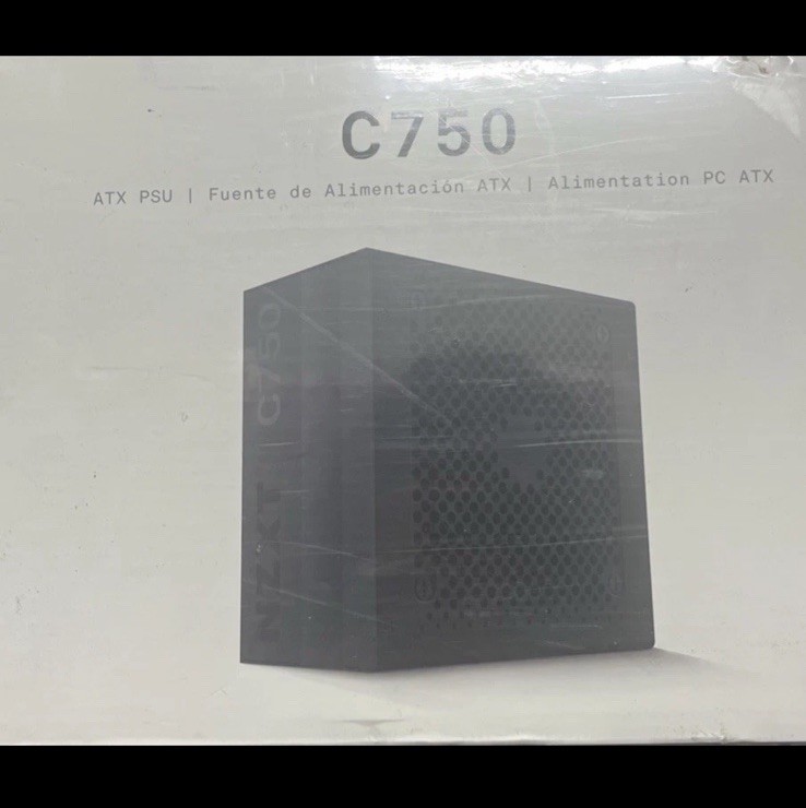 NZXT C750 NP-C750M 750W 80+ Gold Hybrid Modular ATX Gaming Power Supply