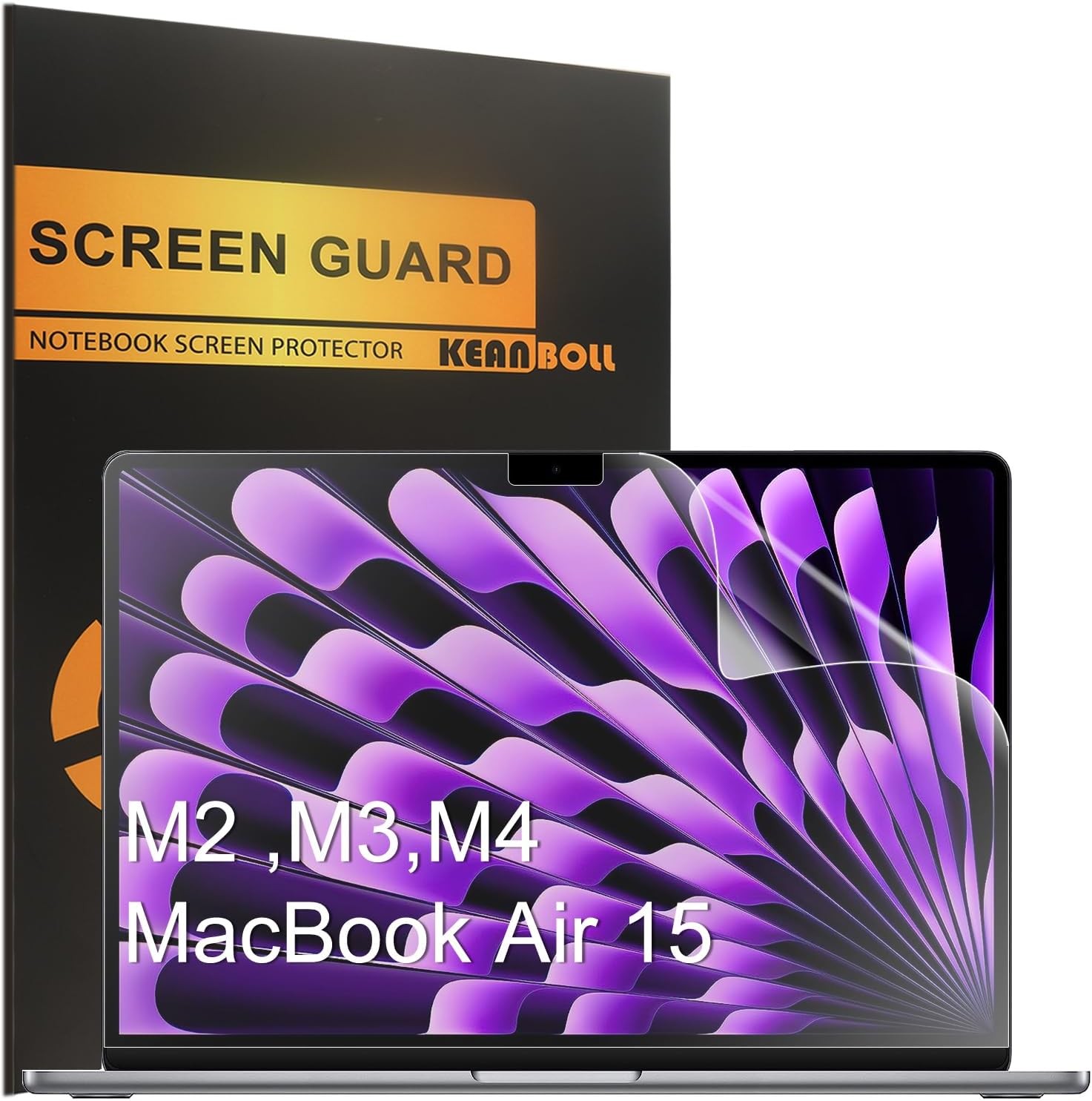 3 Pack Anti-Fingerprint Matte Screen Protector for Apple MacBook Air 15 inch