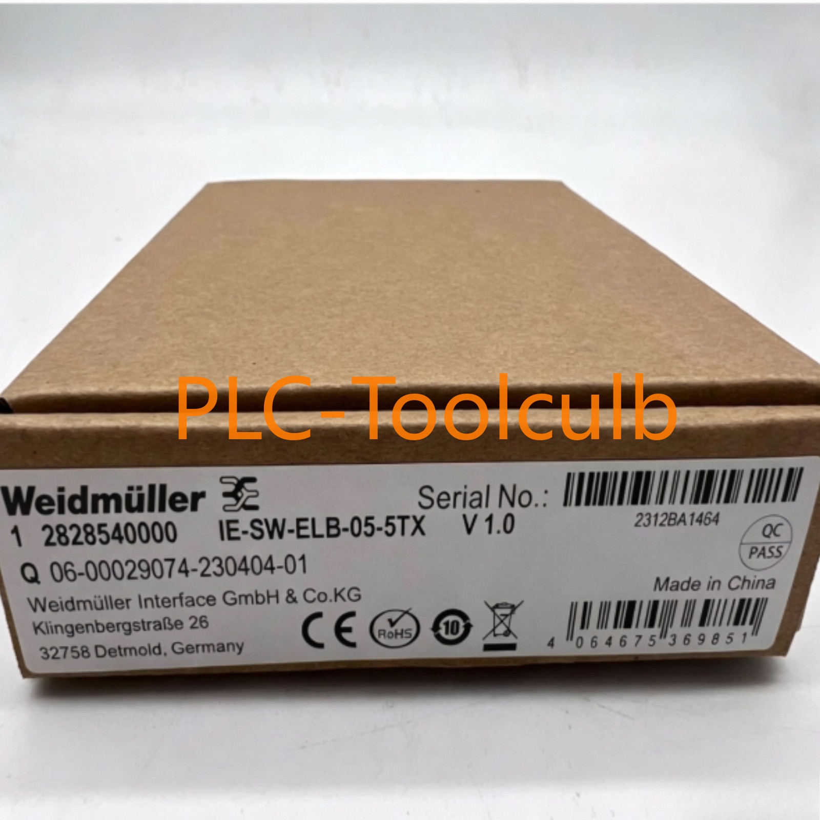 1PCS NEW Weidmüller IE-SW-ELB-05-5TX 2828540000 Industrial Ethernet Switch
