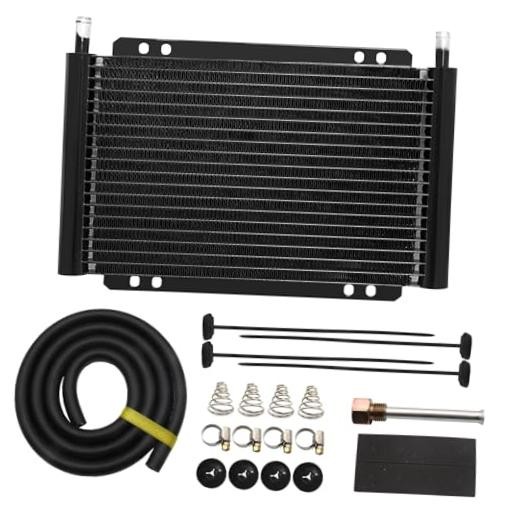 Aluminum transmission cooler kit,Cooling protection, 11 x 9.5 x 0.7 inches