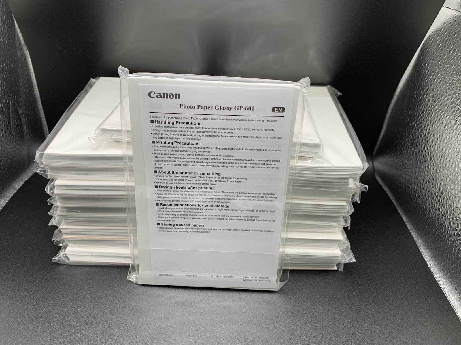 Canon 4x6 Photo Paper Glossy GP-601 Pixma 1000 Sheets - 20 x 50ct Pkgs OPEN BOX