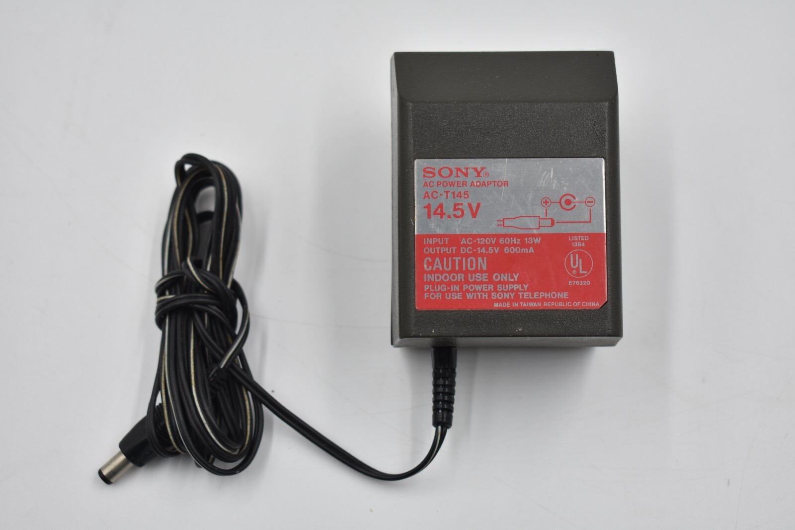 Genuine SONY AC-T145 Output 14.5V 600mA Power Supply Adapter A6