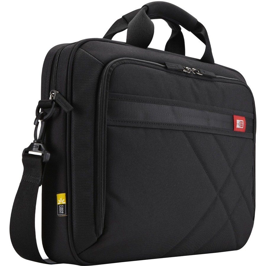 Case Logic Diamond Briefcase Fits Devices Up to 15.6" Polyester Black 3201433