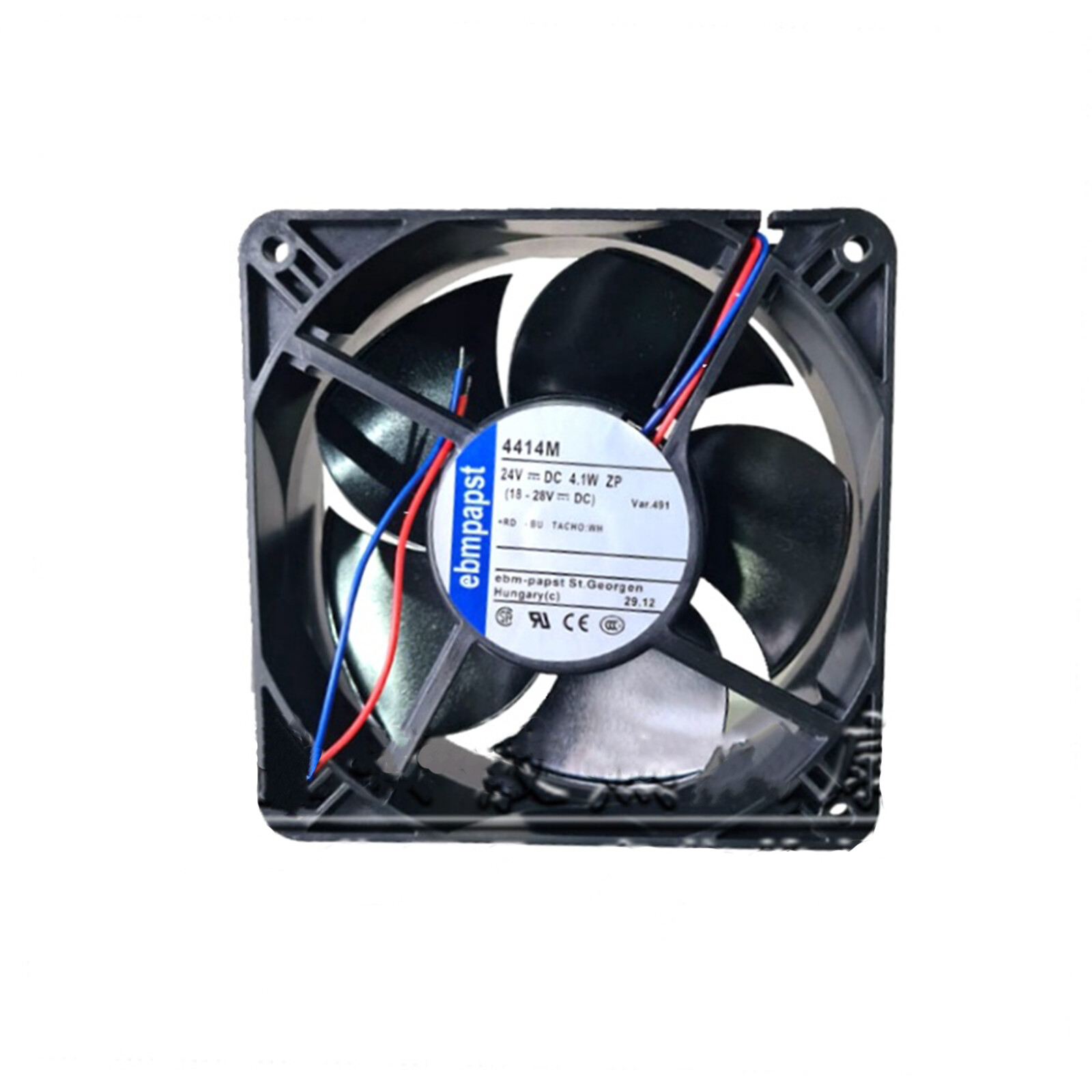 120mm Inverter Cooling Fan for Ebmpapst 4414M DC24V 4.1W 3Pin Cooler Fan Parts