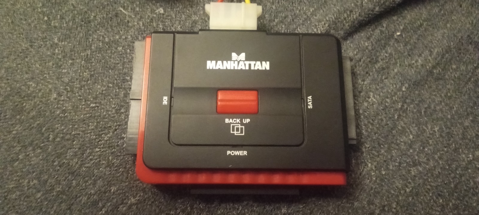 Manhattan Hi-Speed USB to SATA/IDE Adapter, Model 179195.