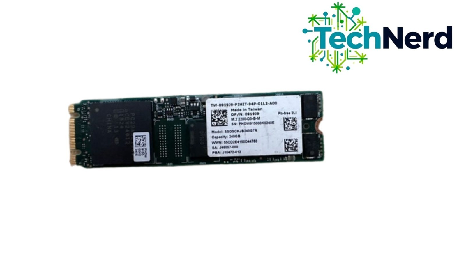 919J9 Dell 240GB 6Gb/s SATA M.2 SSD