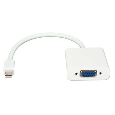 QVS Mini DisplayPort/Thunderbolt Male to VGA Female Digital Video Adaptor
