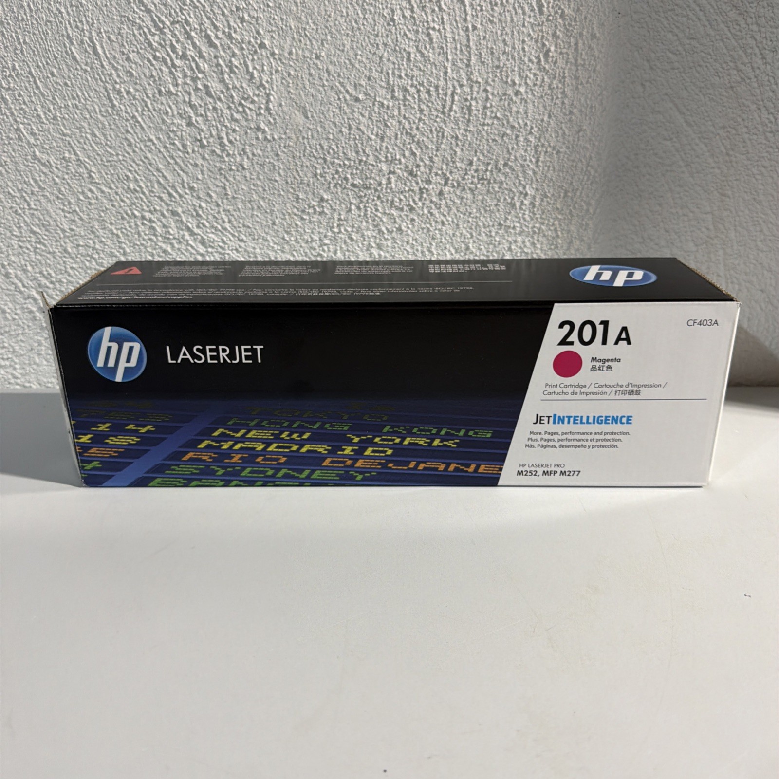 HP 201A CF403A Magenta Original LaserJet Toner Cartridge Genuine Open Box