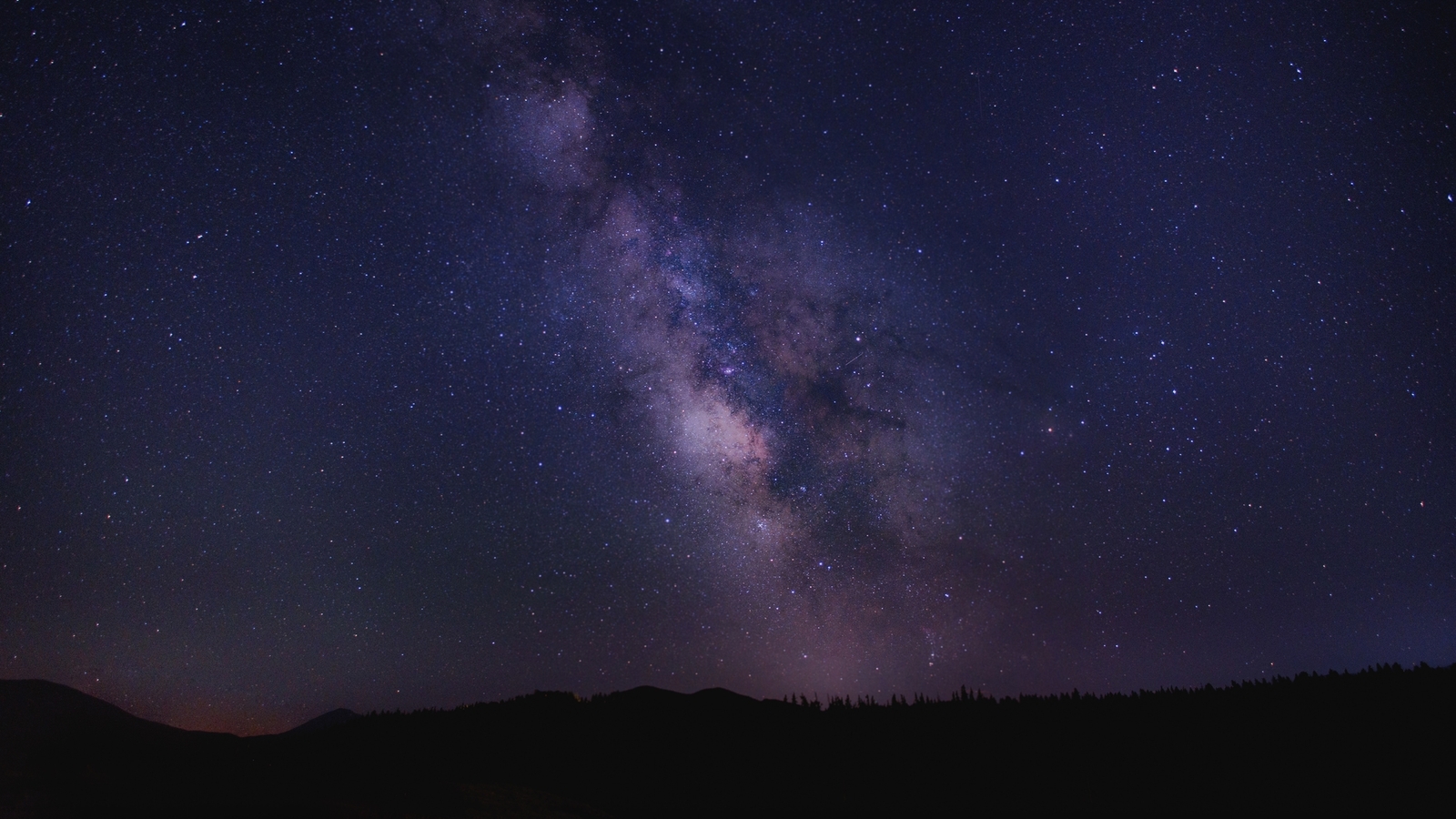 Landscape nature milky way Custom Gaming Mat Desk