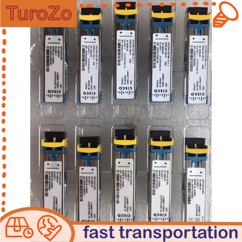 SFP-OC12-IR1 Cisco original OC-12/ STM-4 SFP, Intermediate Reach (15km)