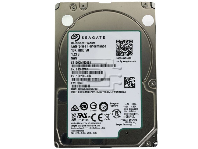 Seagate 1.2TB 2.5" ST1200MM0088 10K 1.2TB 2.5" HDD