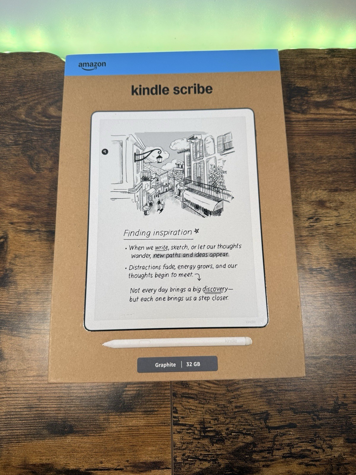 Amazon Kindle Scribe 11” 32GB Wi-Fi Mint PA2MA4 Open Box NO PEN