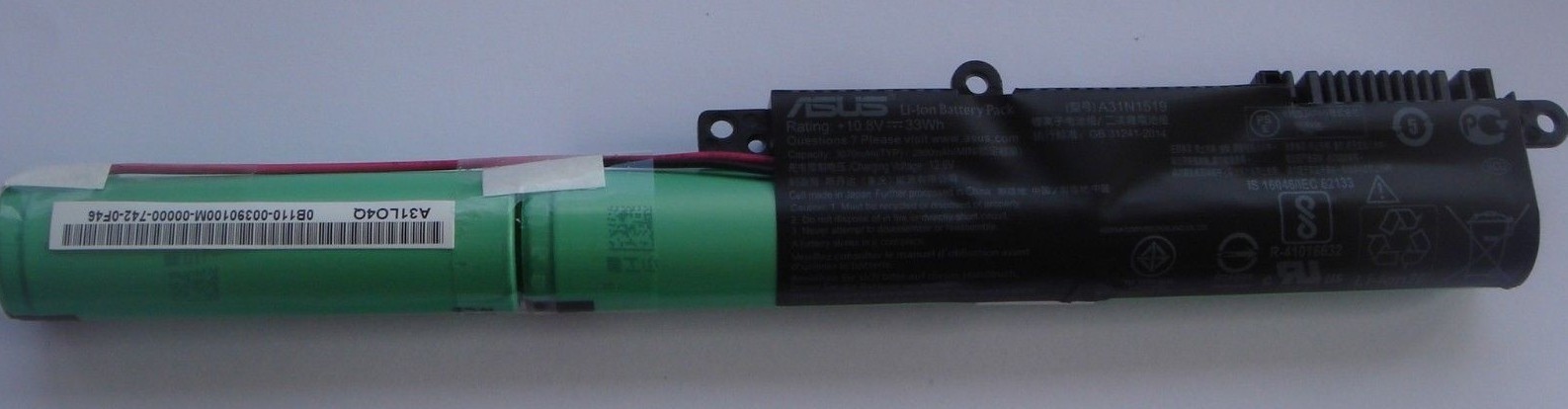 Genuine Original ASUS A31N1519 New Akku Battery