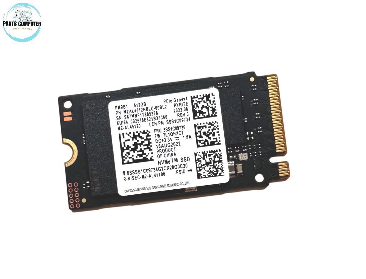 MZ-AL45120 Samsung 512GB PCle Gen 4x4 SSD Drive MZAL4512HBLU-00BL2