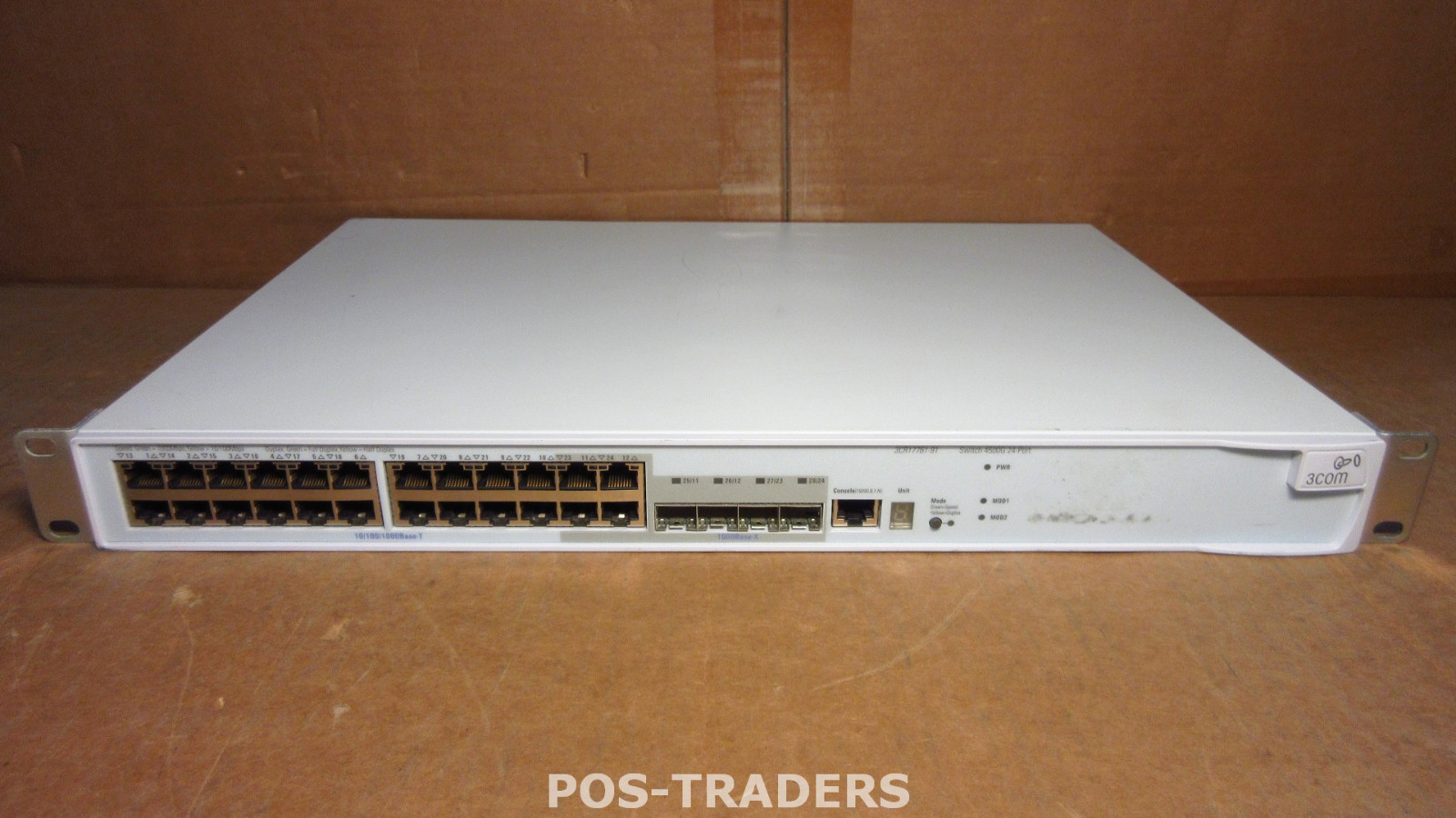 3Com 3CR17761-91 Gigabit Network Switch 4500 24 Port 10/100/1000 Mbps
