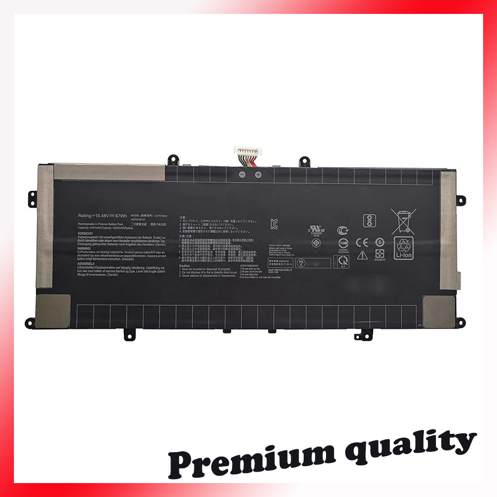 C41N1904 67Wh Battery for Asus ZenBook 14 UM425IA UX425EA 13 BX325JA C41N1904-1