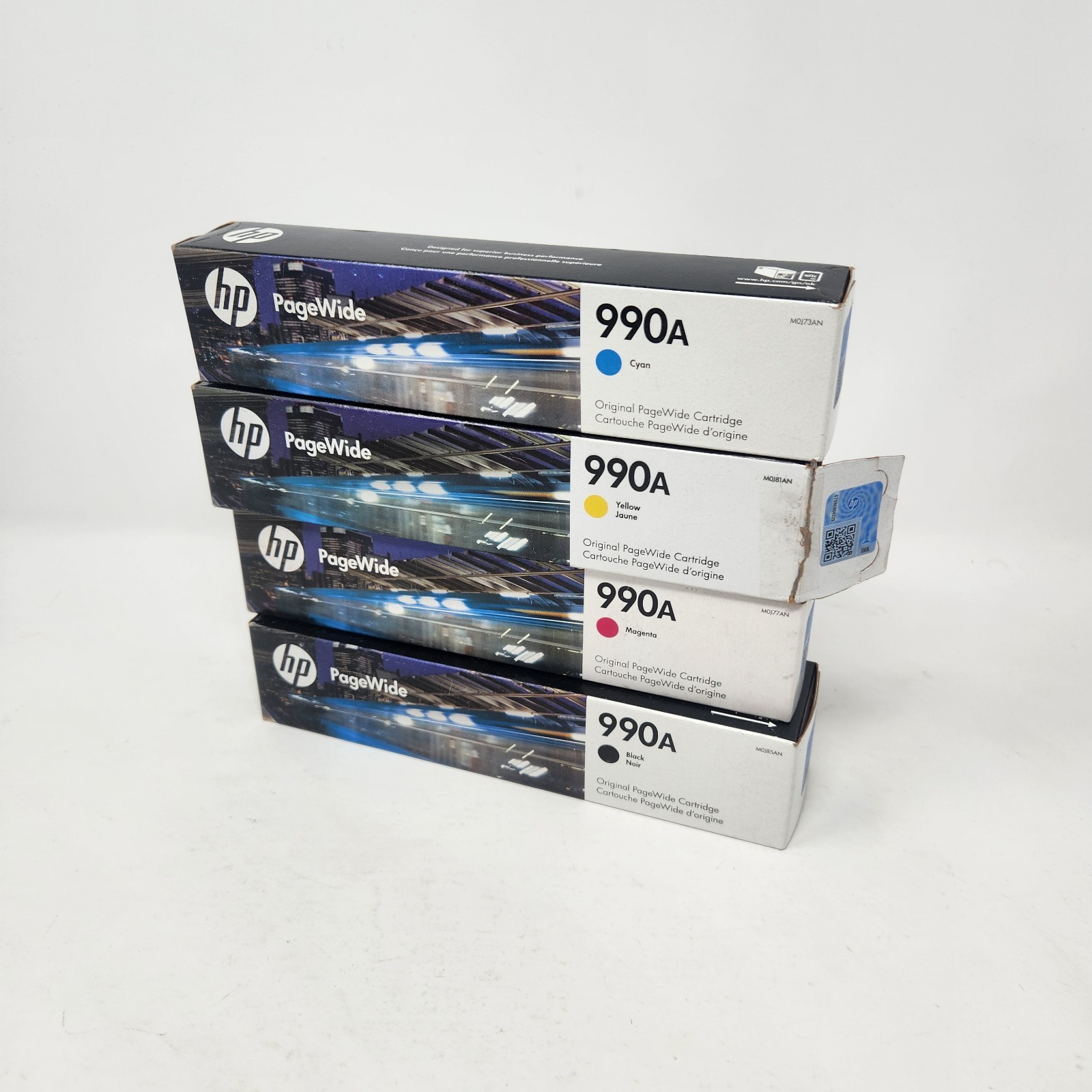 HP 990A Printer Ink Combo Pack OEM Genuine Brand New Expirys Vary Pagewide 