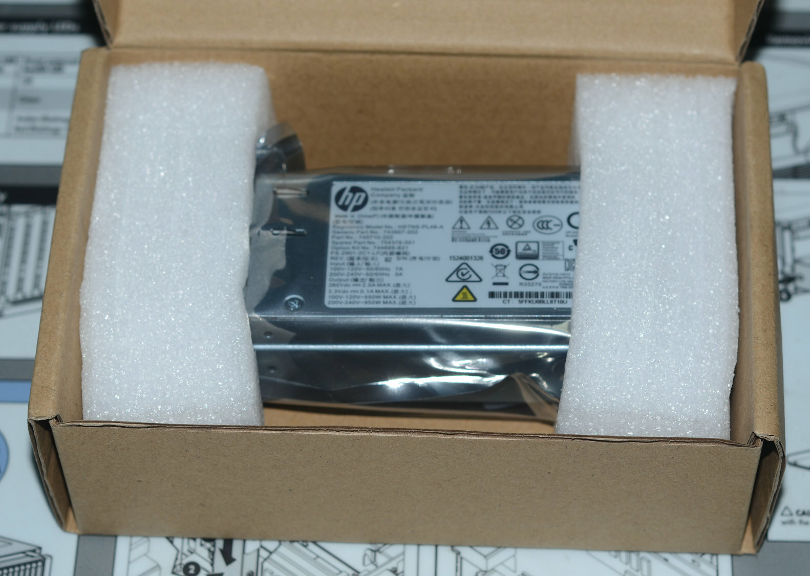 Power Supply 745710-202 HSTNS-PL48-A 754376-001 743907-002