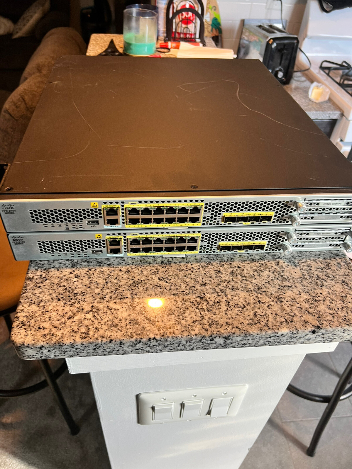 2x Cisco FPR-2110 ASA Firewalls