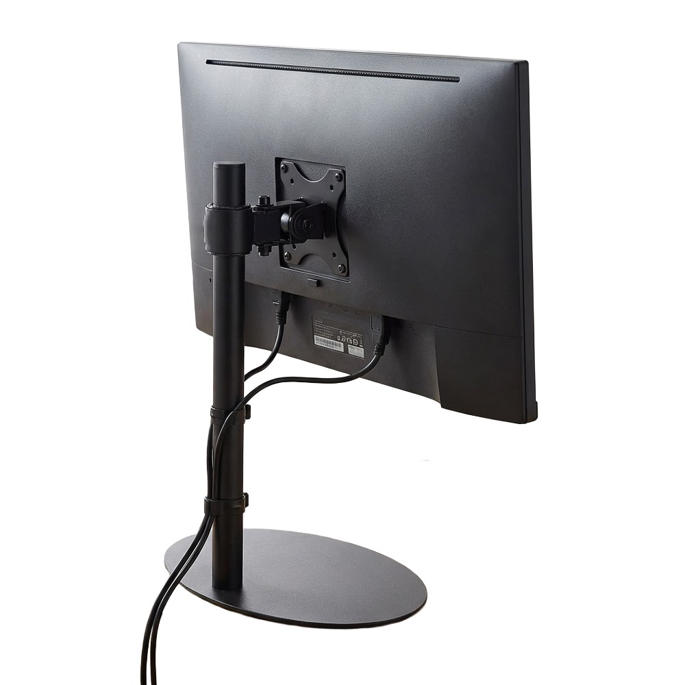 Desktop 75 100mm VESA-Mounted TV 14'-27' Tilt Stand Fold Screen Monitor Holder
