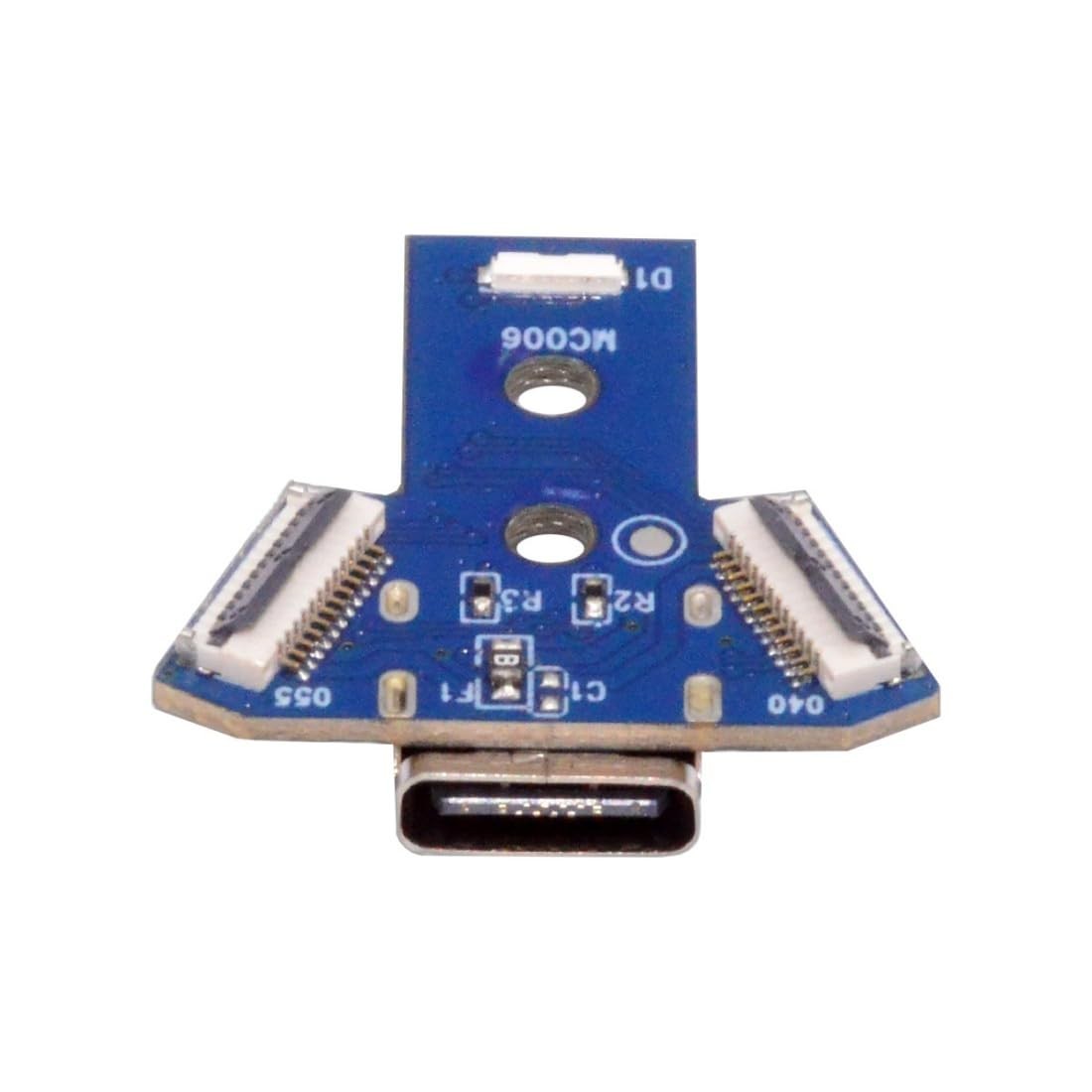 chenyang PS4 USB C DIY Connector for DualShock JDS-040/055 Micro Black