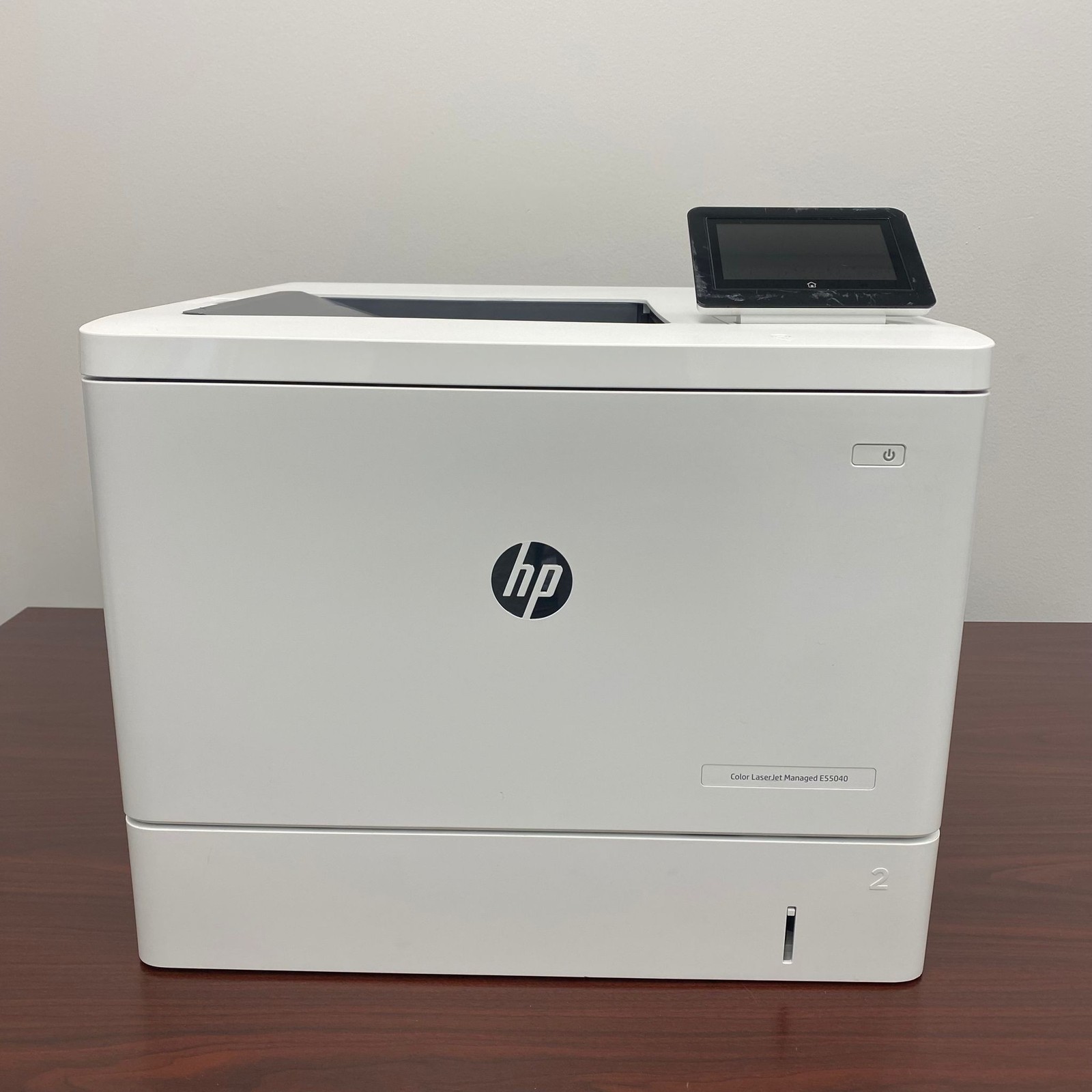 HP Color Laser Jet Enterprise E55040 Printer  3GX98A 143k pages w/toner  Network