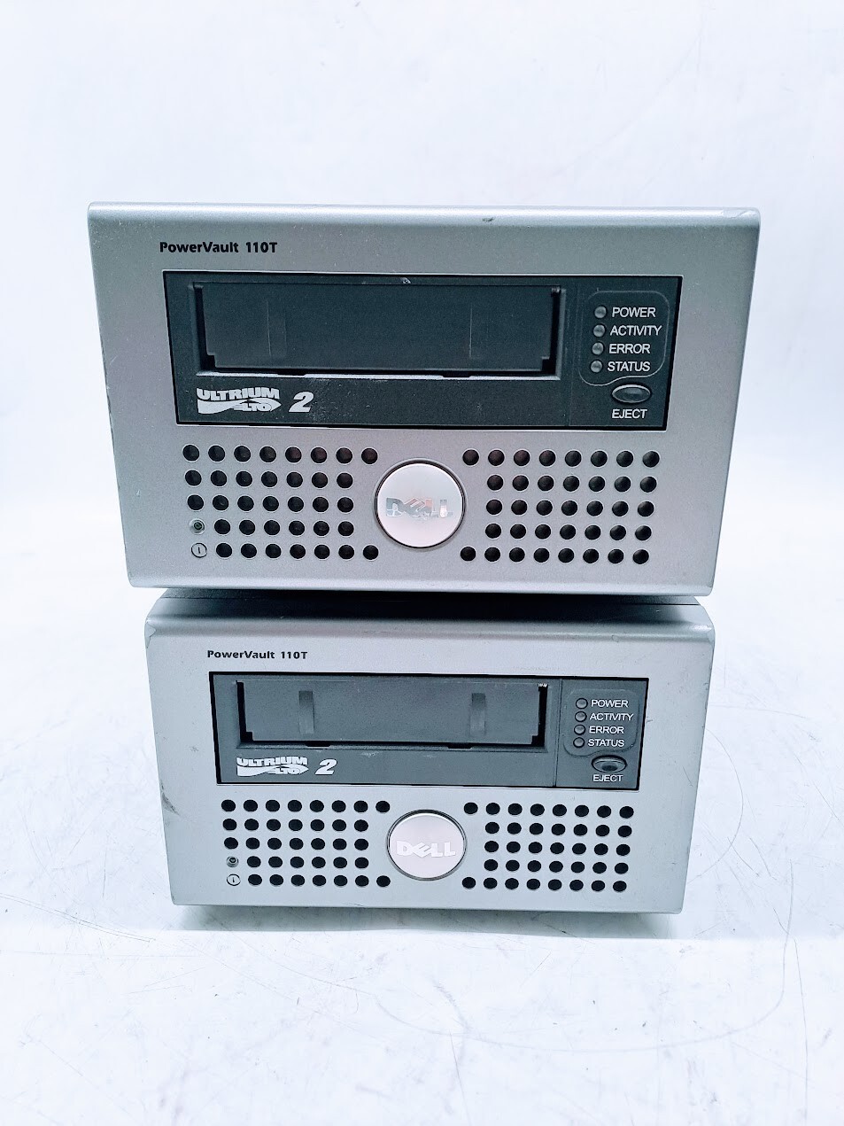Lot of 2 Dell Powervault 110T ULTRIUM LTO 2