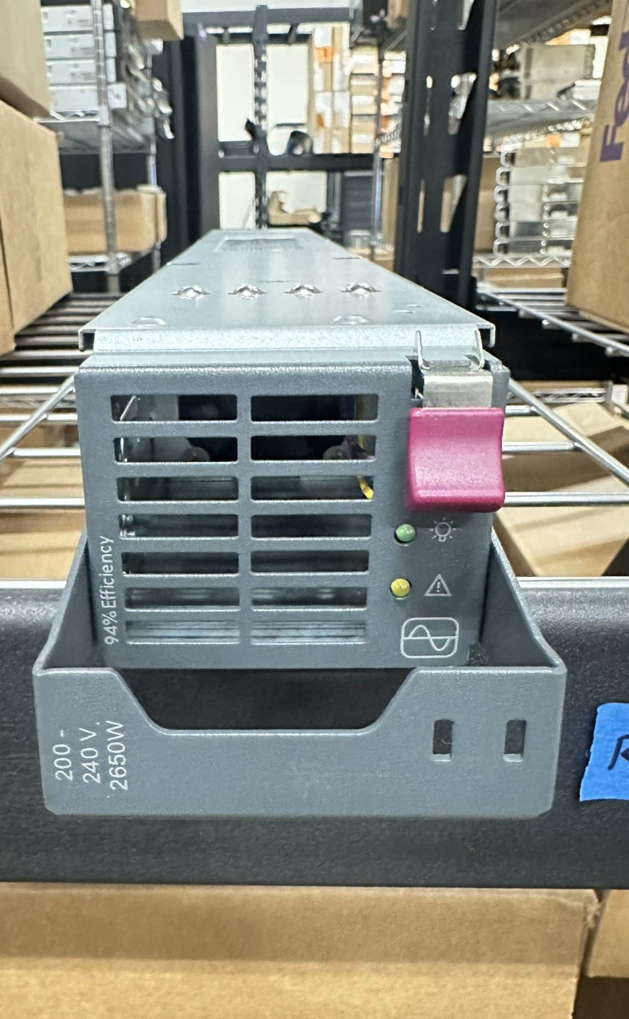 HPE Platinum 2650W 94% 200-240v BLC7000 Apollo 6000 S6500 CS700 Power Supply PSU