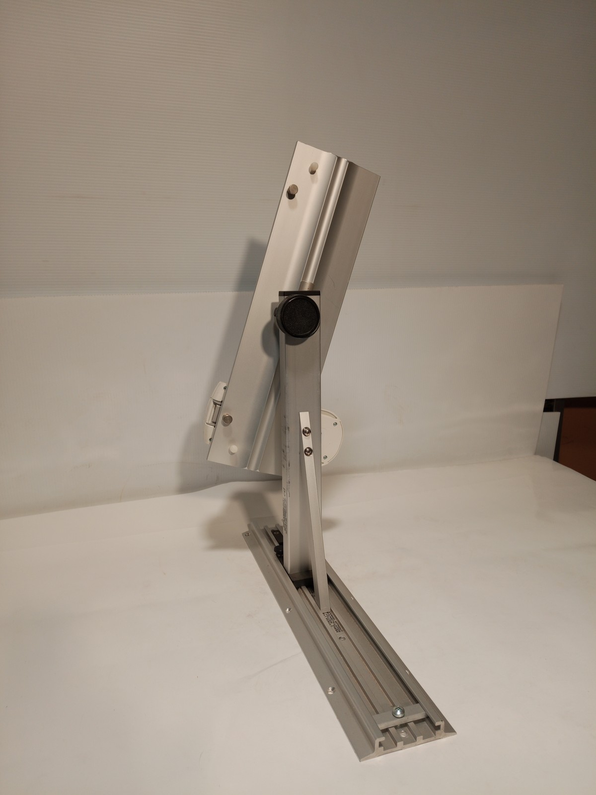 Polymount GCX articulating monitor mount rail system as shown in photos