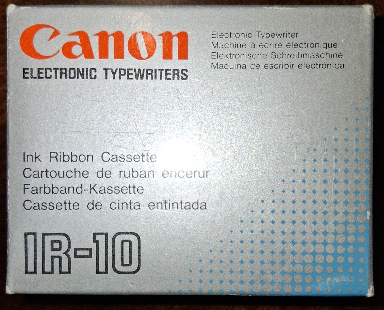 Canon IR-10 Ink Ribbon Cartridge 920200 Electronic Typewriter (Free P+P)