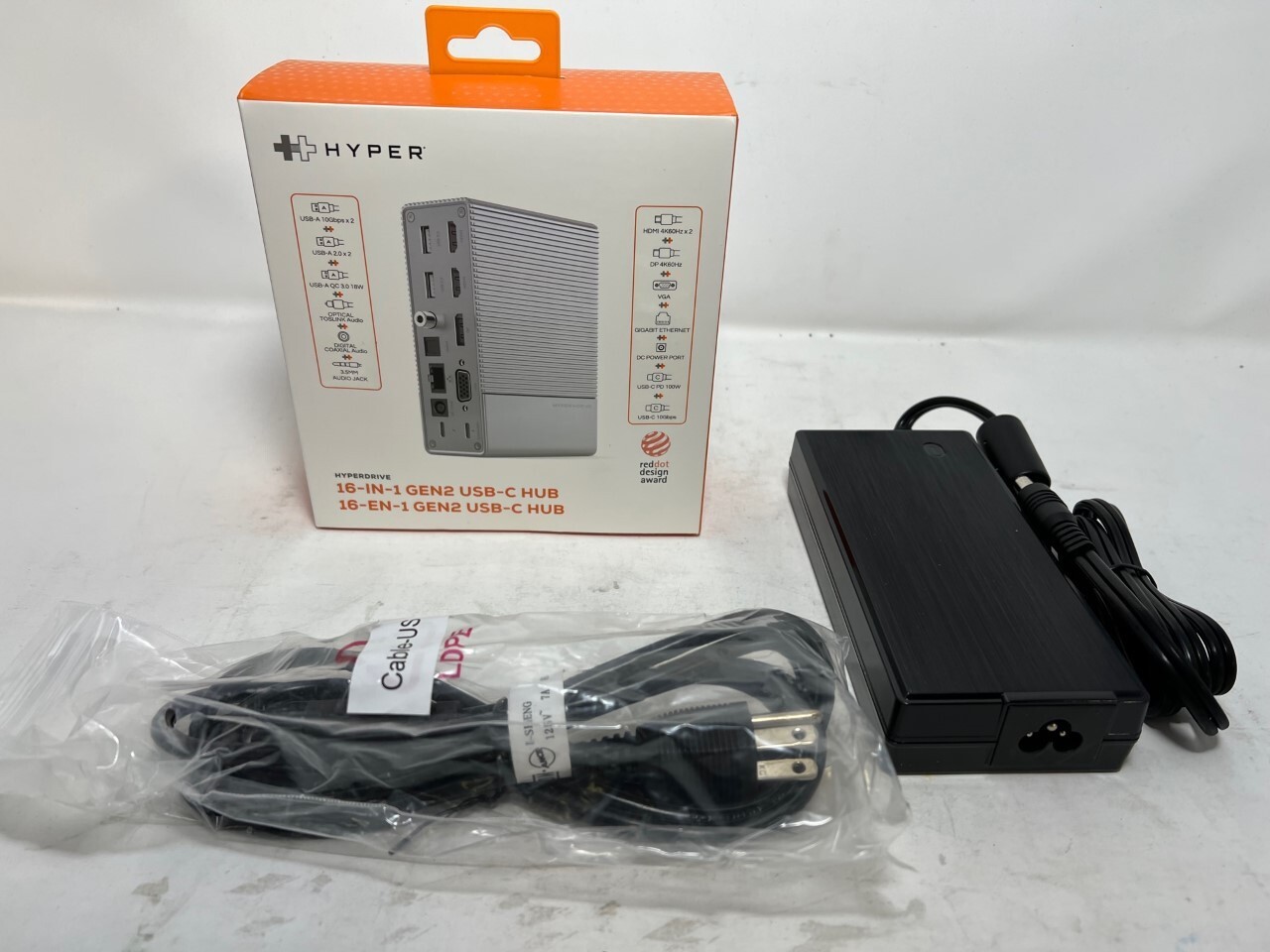HYPERDRIVE GEN2 16-in-1 USB-C Docking Station HD-G216