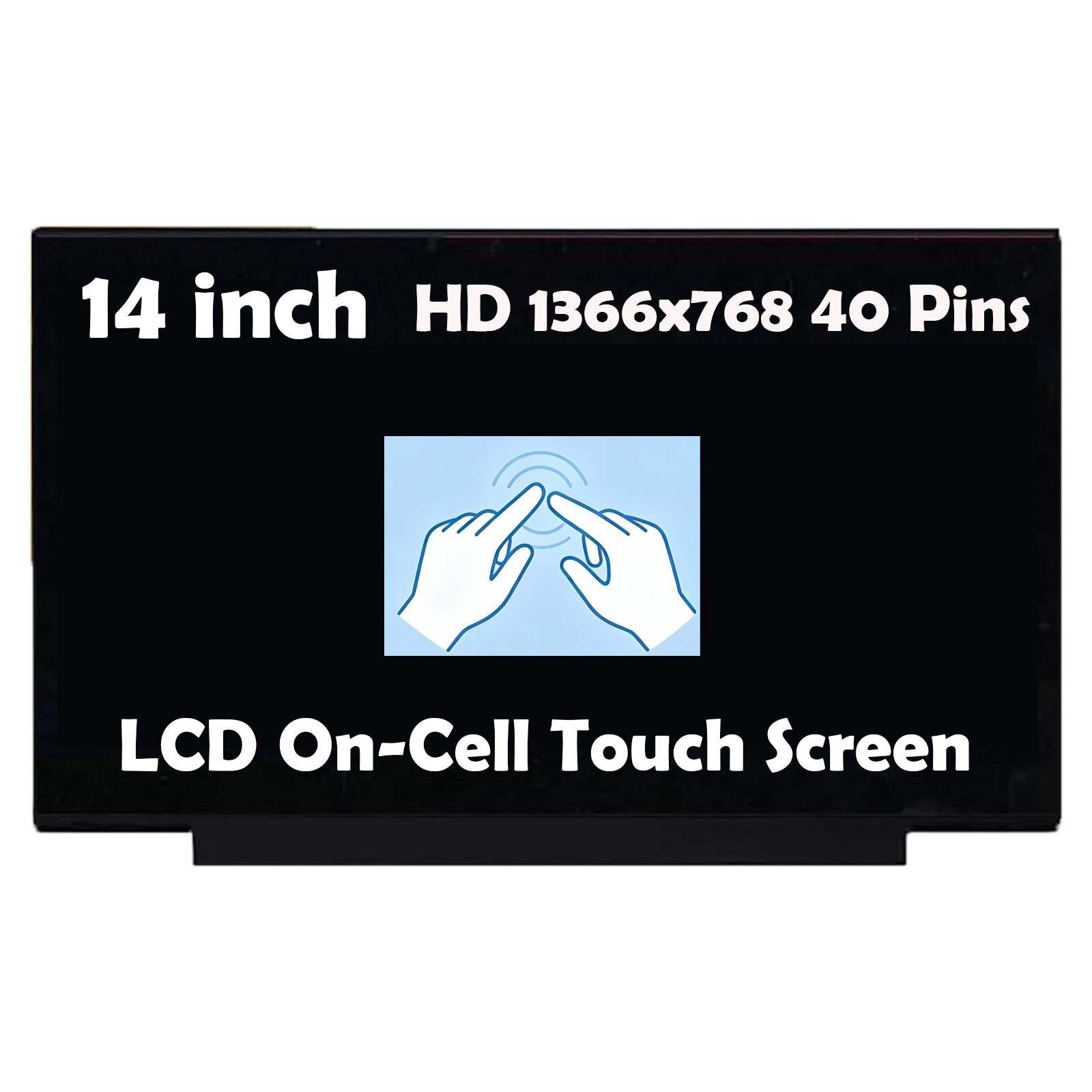NT140WHM-T00 V8.4 for HP 14-CF1012DS 14-CF1013DS LCD Touch Screen L49107-001 14"