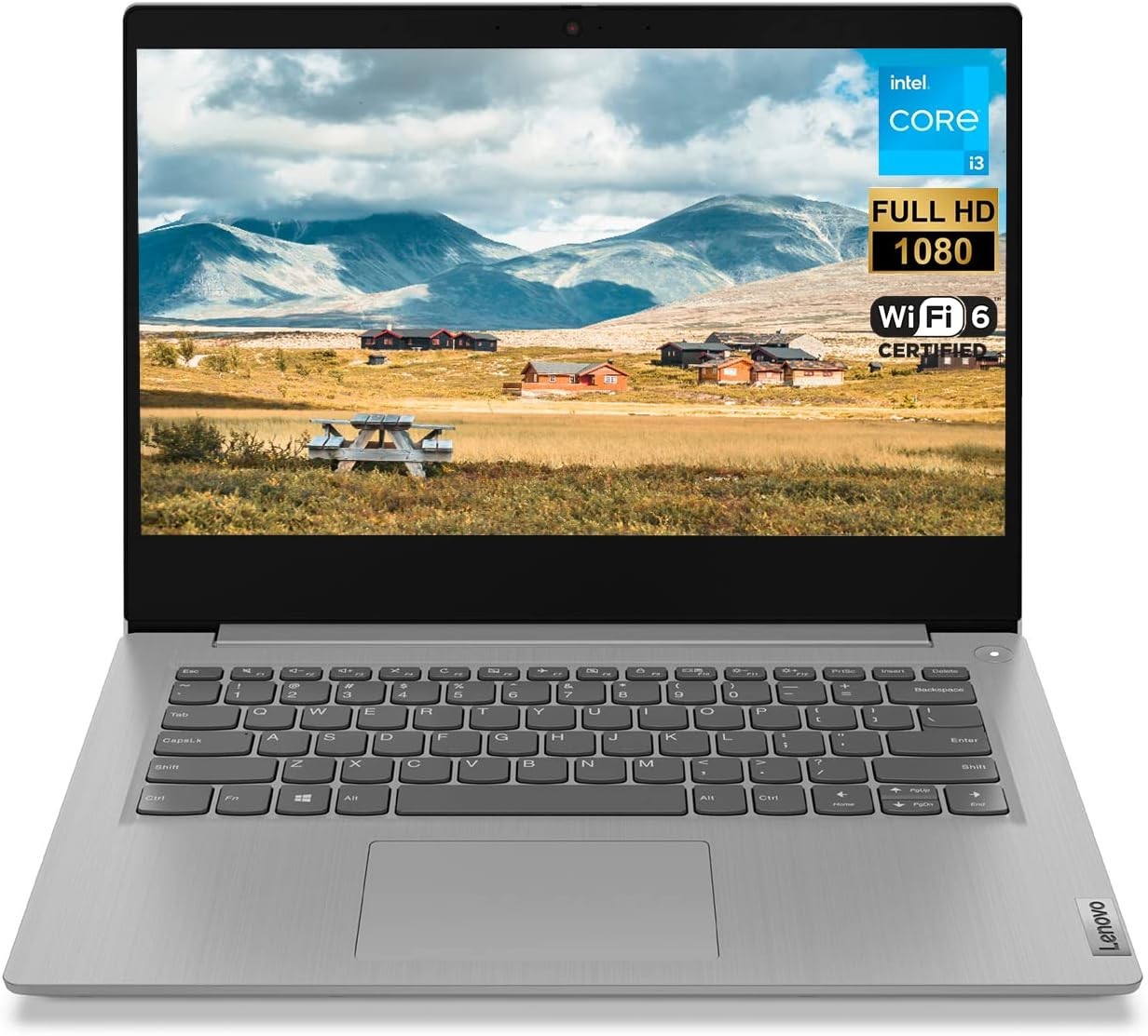 Lenovo IdeaPad 3i 14" FHD Laptop Student Intel i3-1115G4 Processor 4GB RAM 128GB