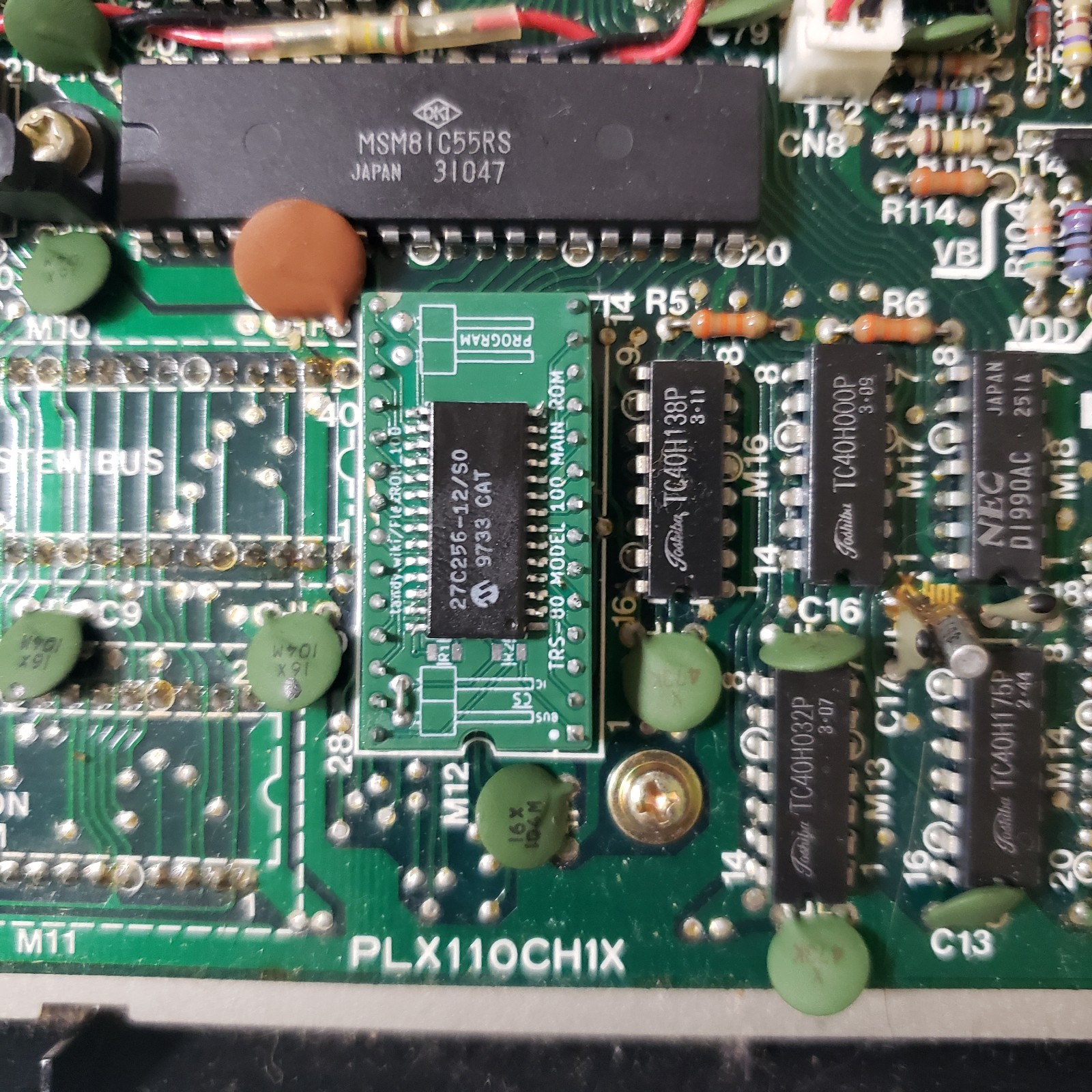 Y2K ROM for the Tandy Radio Shack Model 100 Portable Computer. For PLX110CH1X.
