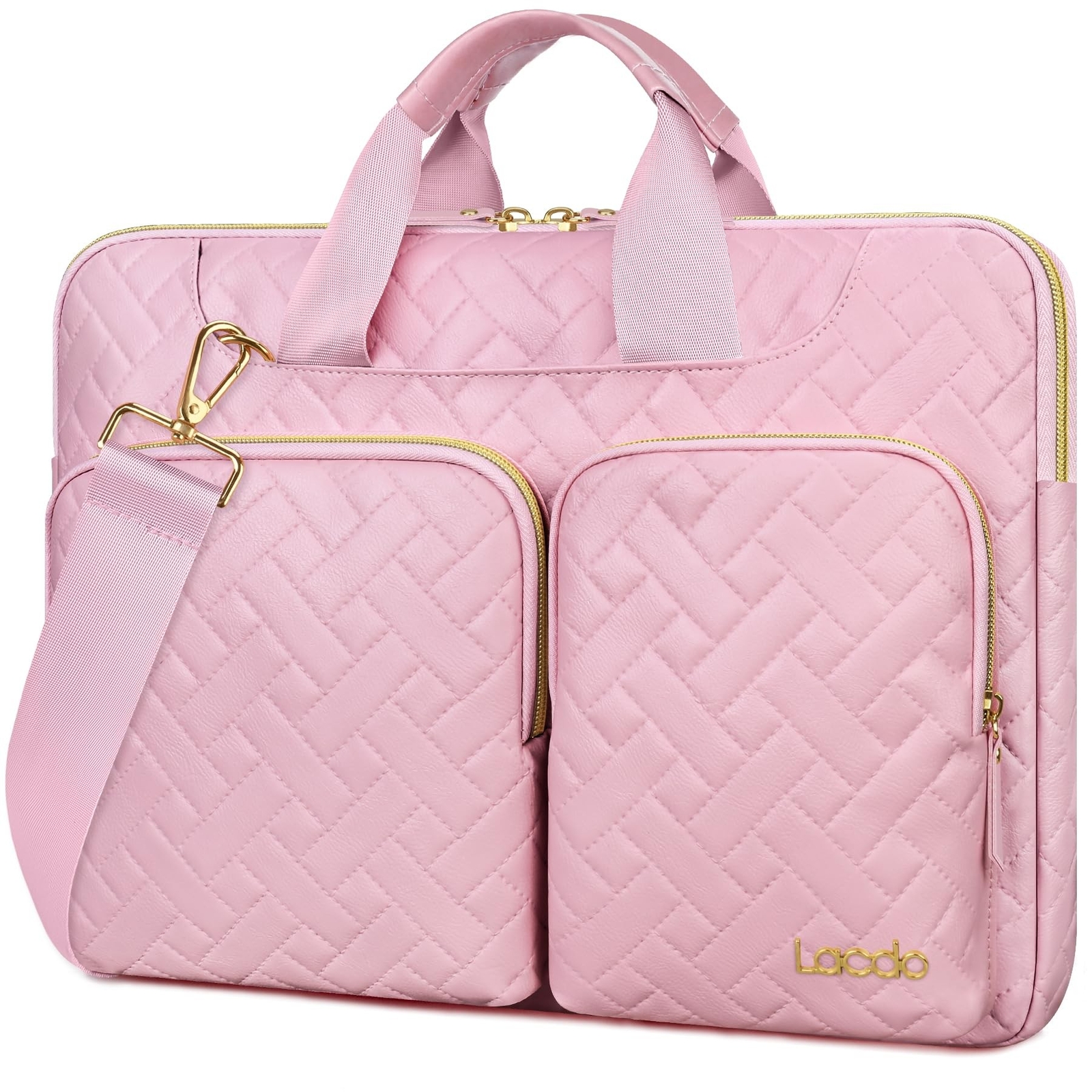 Lacdo Laptop Bag for Women, 15-15.6 inch Laptop Shoulder Bag for 15-15.6 inch...