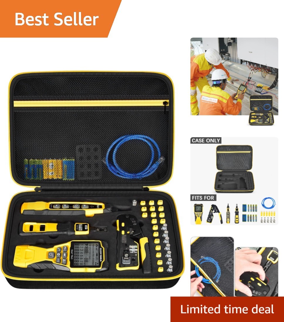 Compact and Stylish Cable Tester Carrier for Klein Tools - Ultimate Organizer