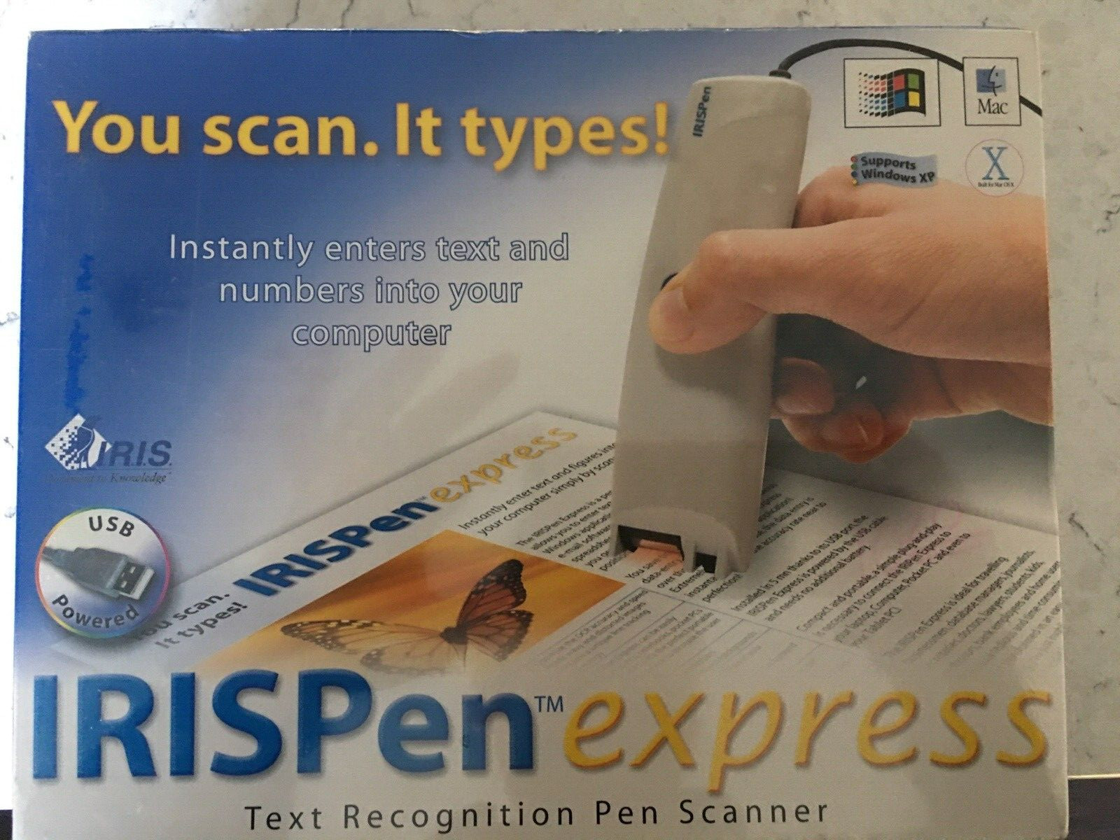 New IrisPen Express Instantly Enters Text Into Your Computer Hand Held Scanner