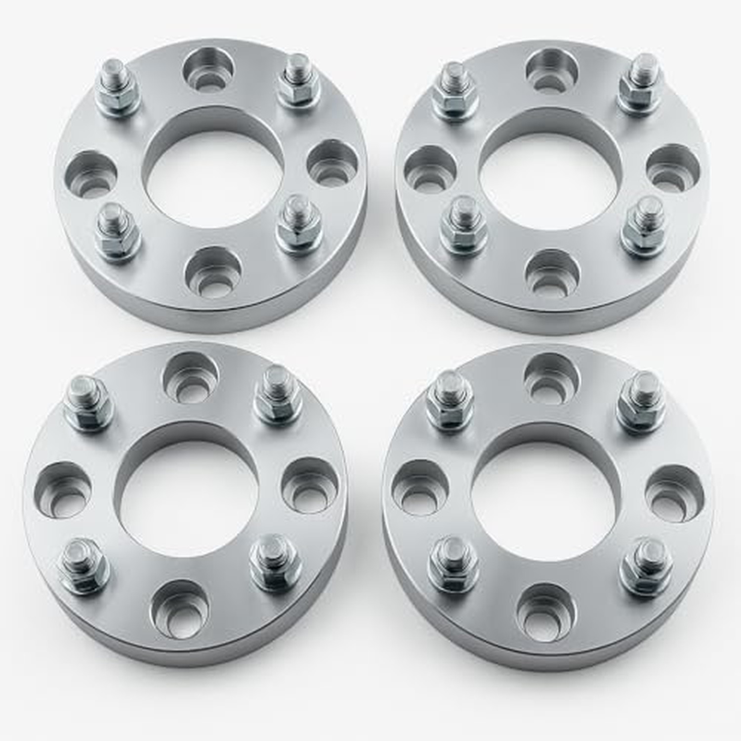 4 Billet Wheel Adapters 4x100 to 4x110 | 1" Thick | Fits 4 Lug Acura Integra ...