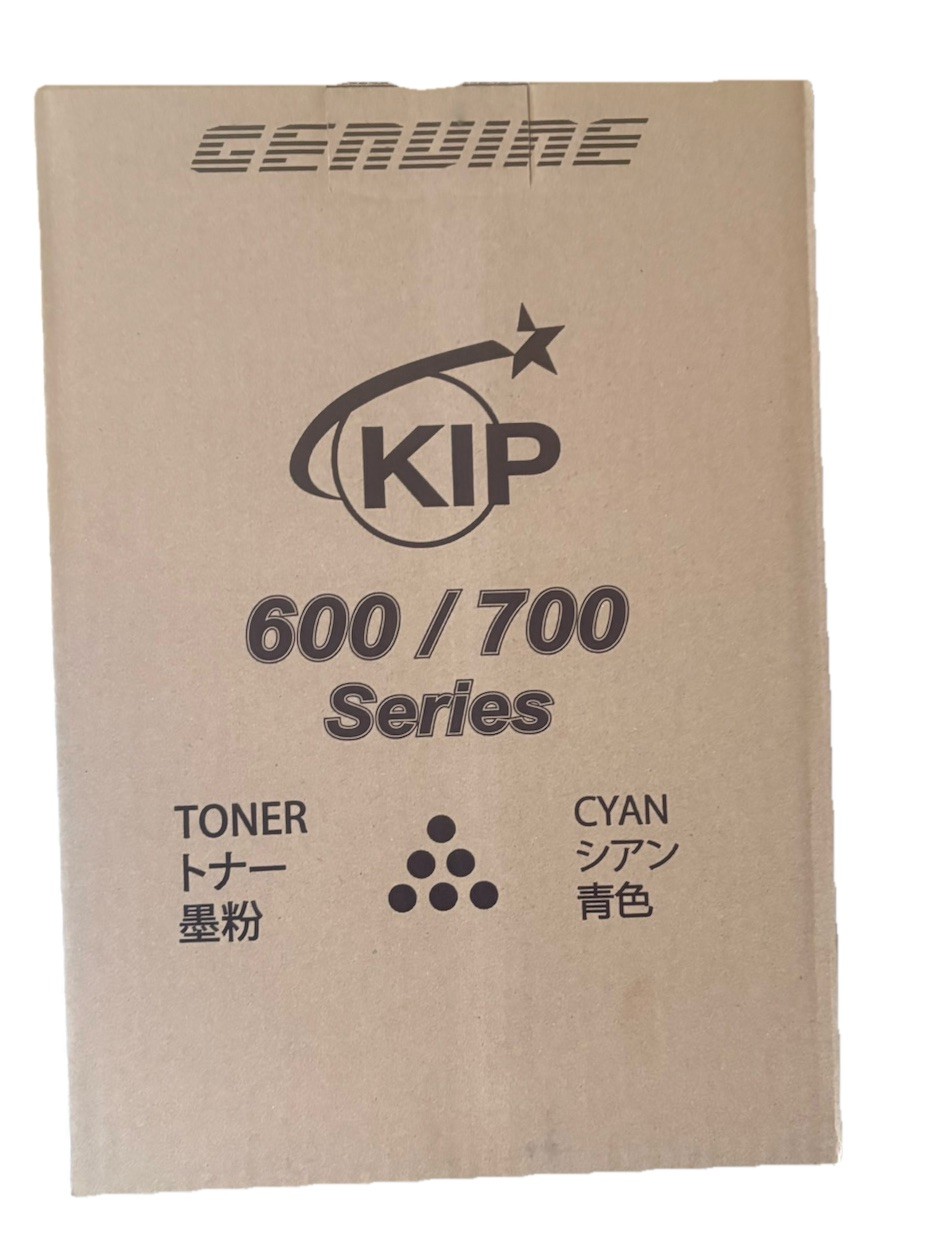 KIP 600/700C Series Cyan Toner - 2 x 500 Gram Cartridges