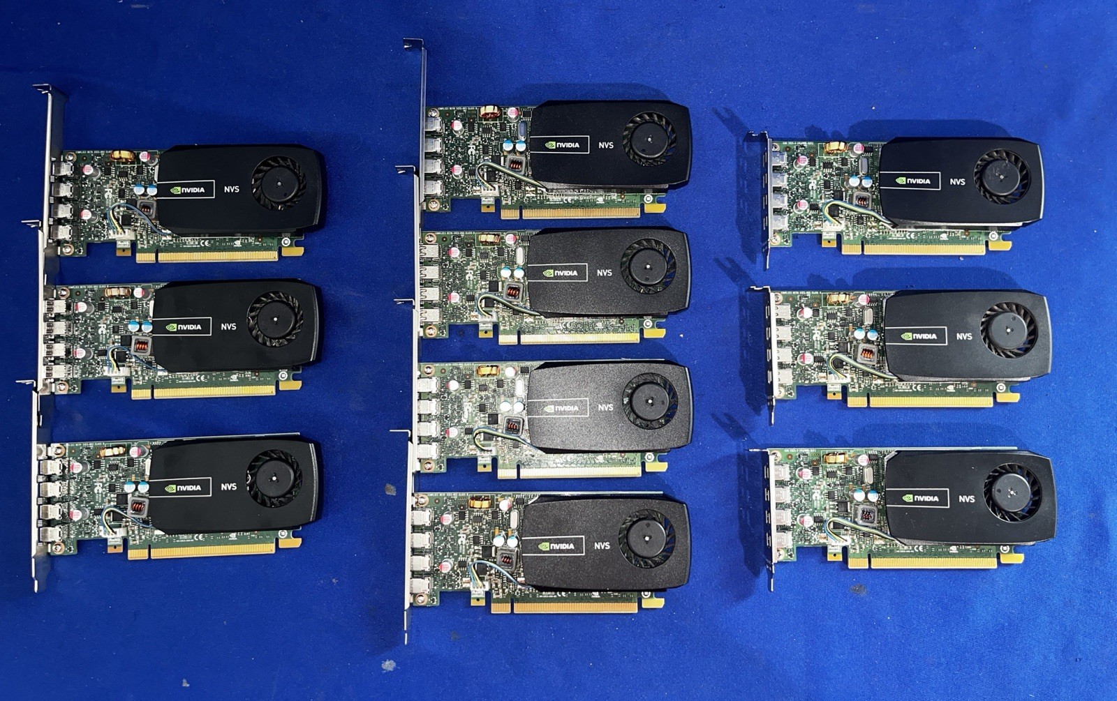 NVIDIA NVS 510 Graphics Card 4x Mini Display Port 2GB GDDR3 Mixed Styles Lot x10