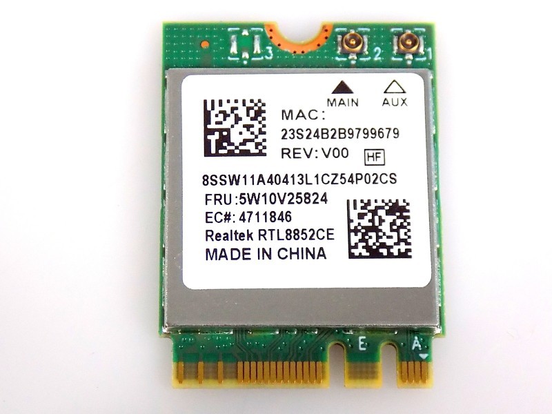 Lenovo 5W10V25824 Realtek RTL8852CE M.2 NGFF WiFi Module WiFi 6E Bluetooth 5.3