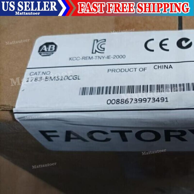Allen Bradley 1783-BMS10CGL AB NEW ETHERNET SWITCH NEW 1783BMS10CGL US Free Tax