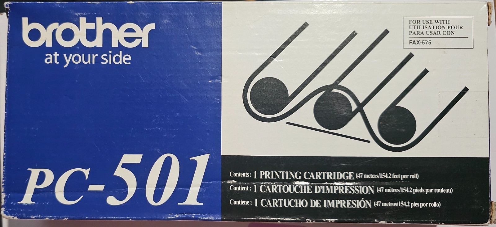 Brother PC-501 printer cartridge New in Box